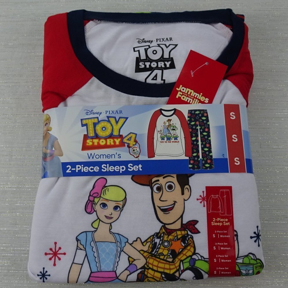 NWT Disney Toy Story 4 2-PC Women's Pajama Set - Picture 3 of 6